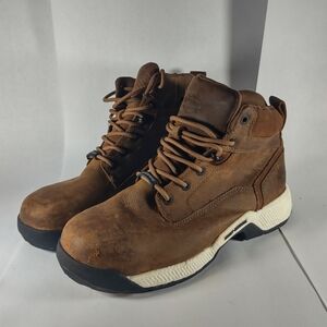 Harley Davidson Men’s Dowden Composite Toe Work Boots Brown, Size 10.5 M